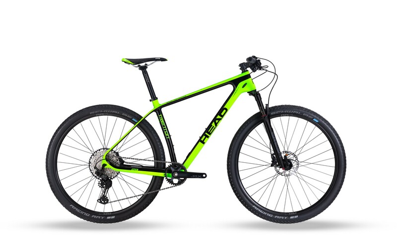Head horské kolo TRENTON III black/green